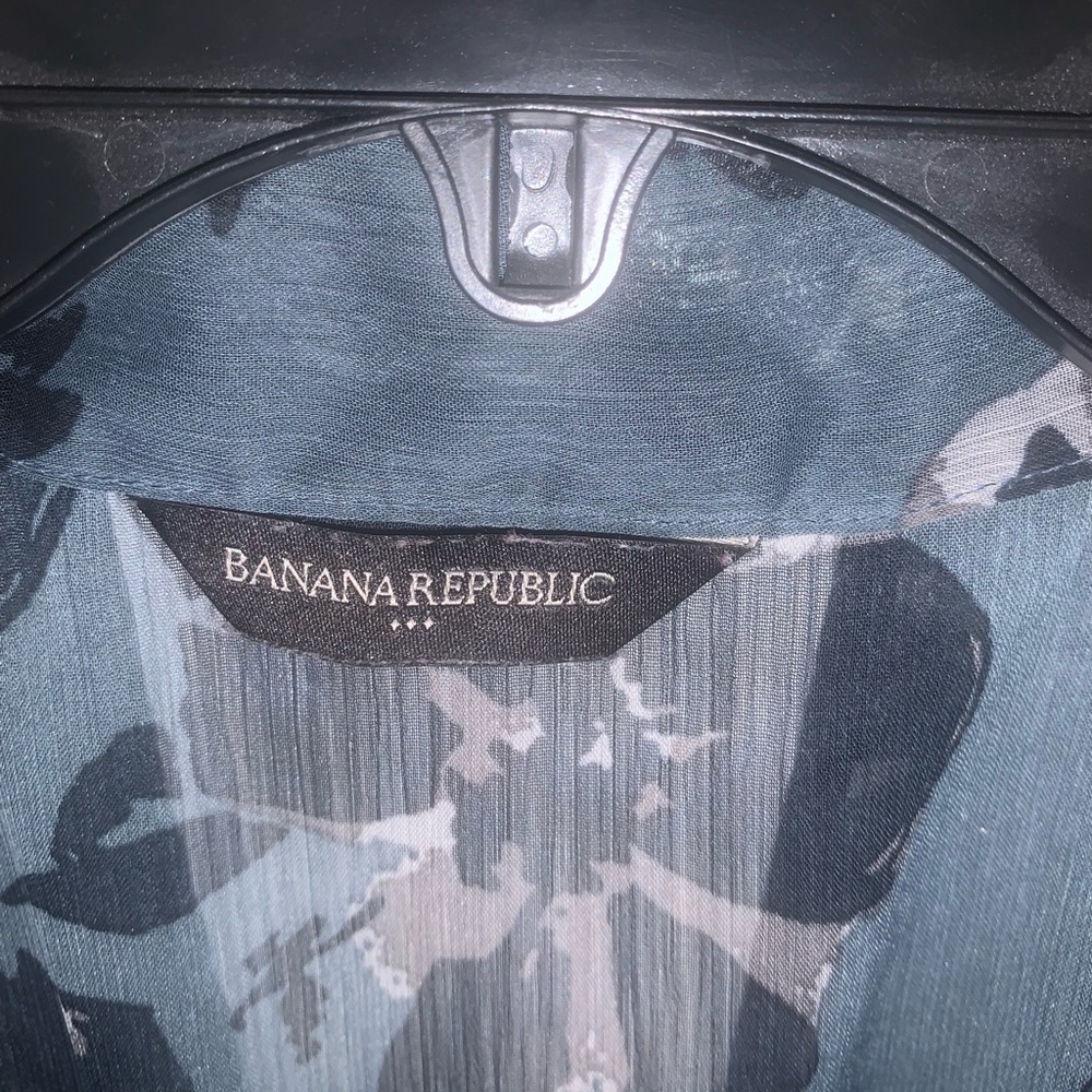 Banana Republic women's Blue and Gray dress
